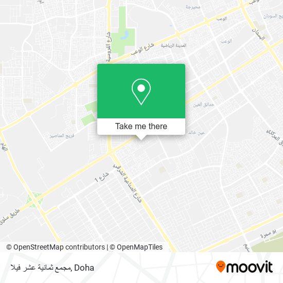 مجمع ثمانية عشر فيلا map