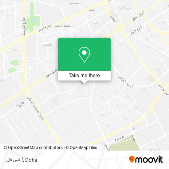 آرتيس فان map