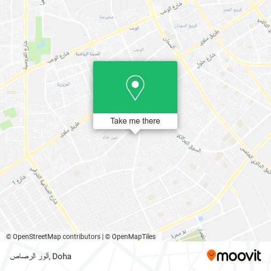 ألور الرصاص map