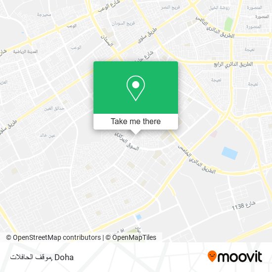 موقف الحافلات map