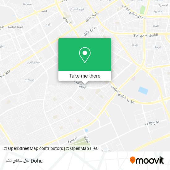 حل سكاي نت map