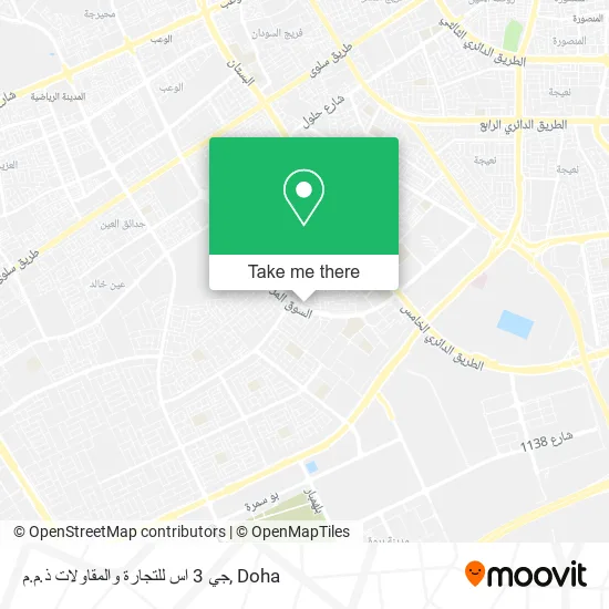 جي 3 اس للتجارة والمقاولات ذ.م.م map