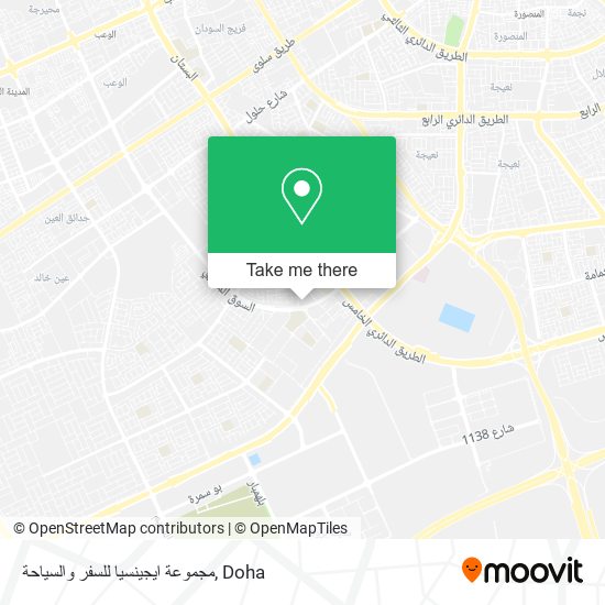 مجموعة ايجينسيا للسفر والسياحة map