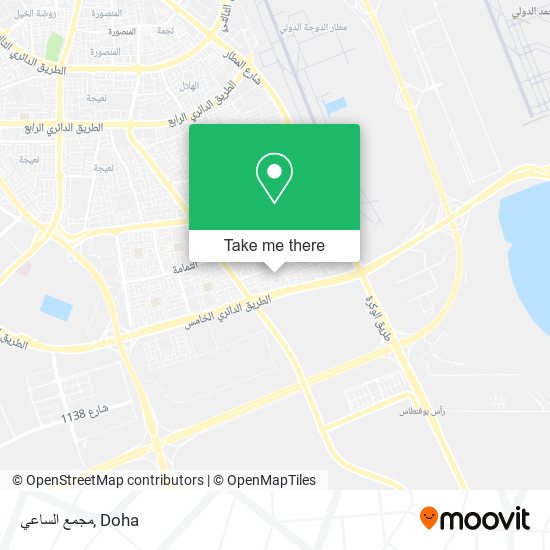 مجمع الساعي map