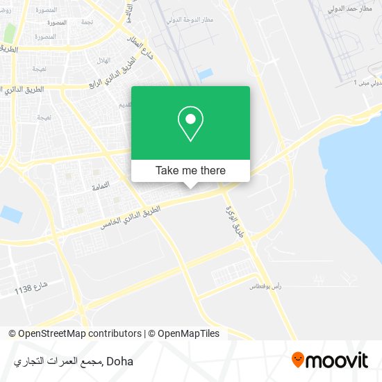 مجمع العمرات التجاري map