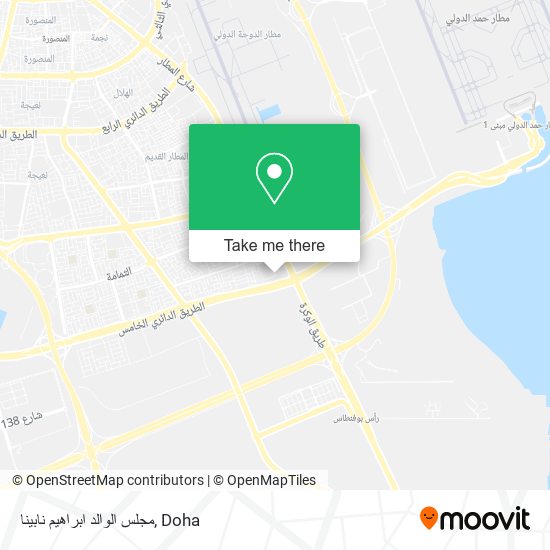 مجلس الوالد ابراهيم نابينا map
