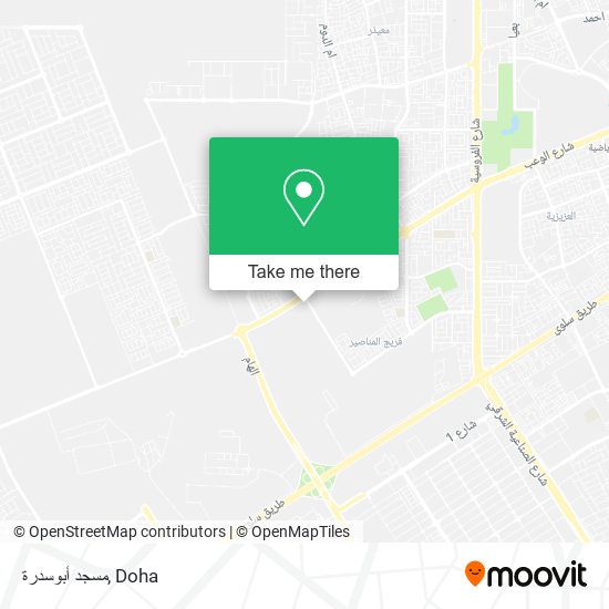 مسجد أبوسدرة map