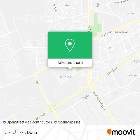 مجلس آل عقيل map