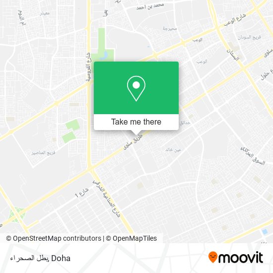 بطل الصحراء map