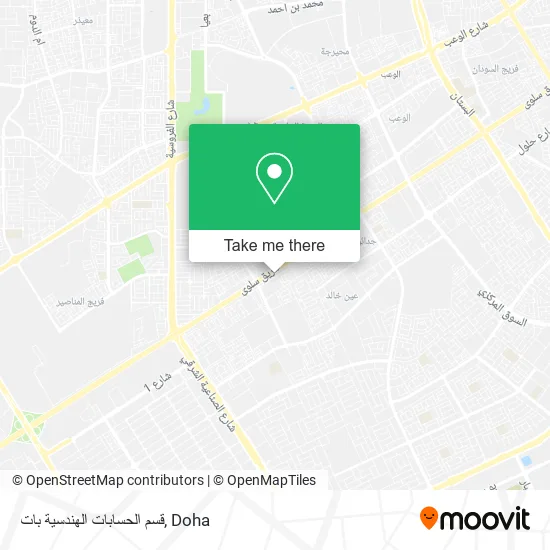 قسم الحسابات الهندسية بات map