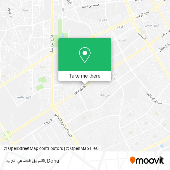 التسويق الجماعي الفريد map