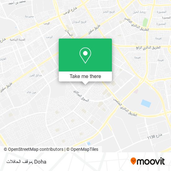 موقف الحافلات map