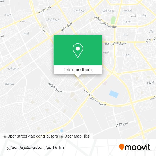 جيان العالمية للتسويق العقاري map