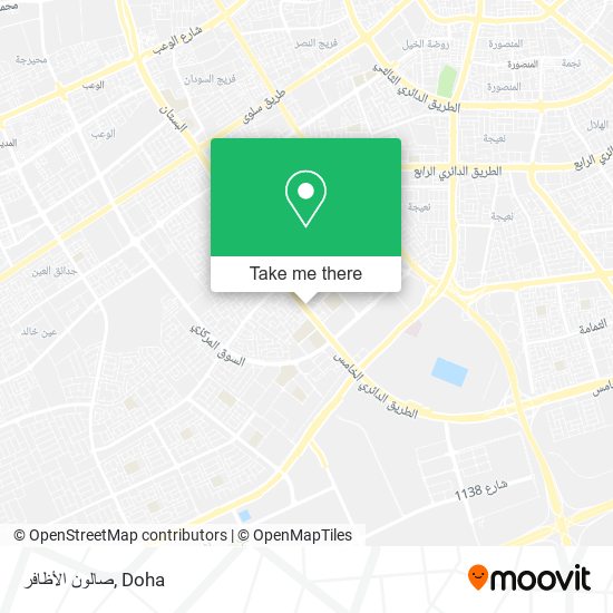 صالون الأظافر map