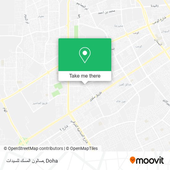 صالون المسك للسيدات map