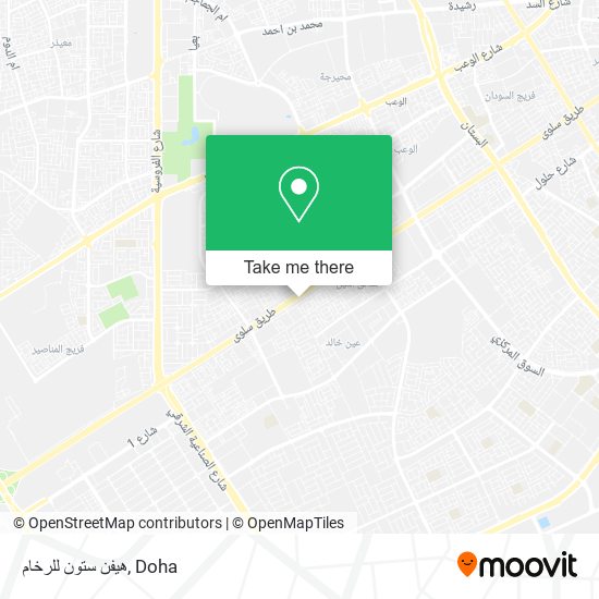 هيفن ستون للرخام map