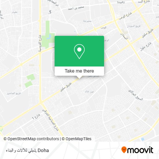 شبلي للآلات والبناء map