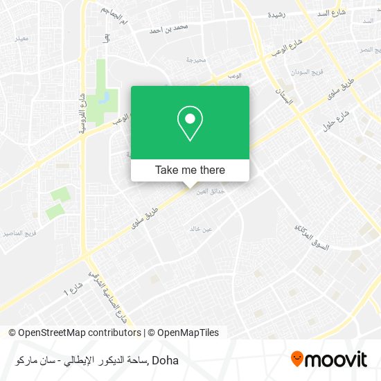 ساحة الديكور الإيطالي - سان ماركو map