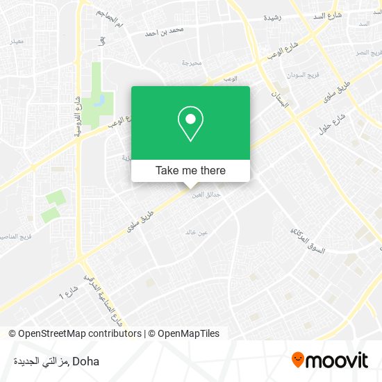 مزالتي الجديدة map