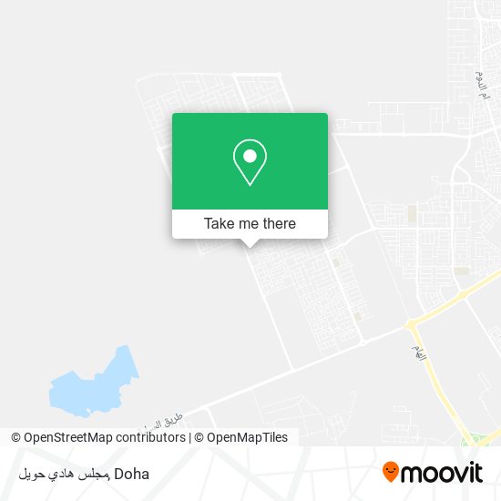 مجلس هادي حويل map