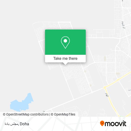 مجلس بادة map