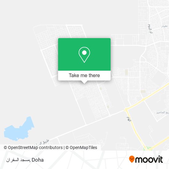 مسجد السفران map