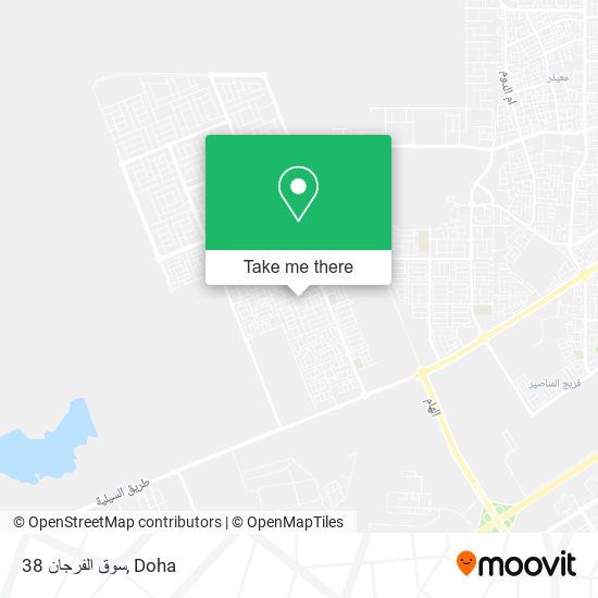 سوق الفرجان 38 map