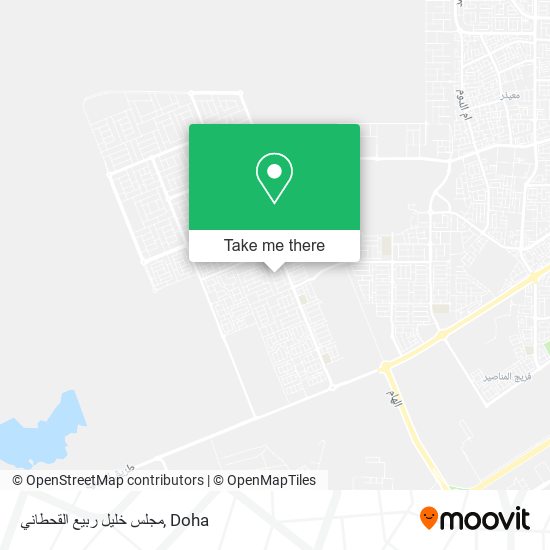 مجلس خليل ربيع القحطاني map