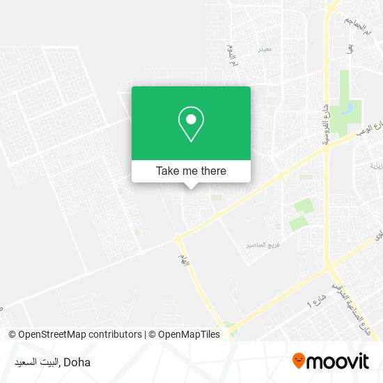 البيت السعيد map