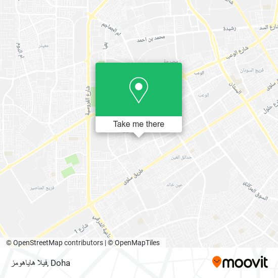فيلا هاياهومز map