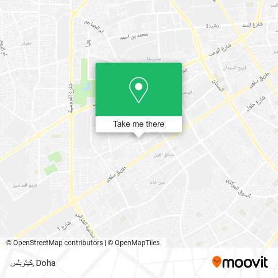 كيتوبلس map