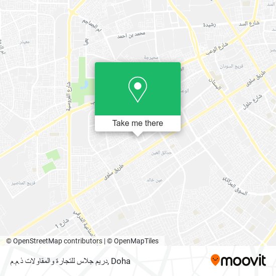 دريم جلاس للتجارة والمقاولات ذ.م.م map