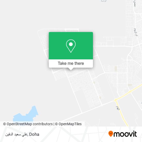 علي سعيد الدفين map