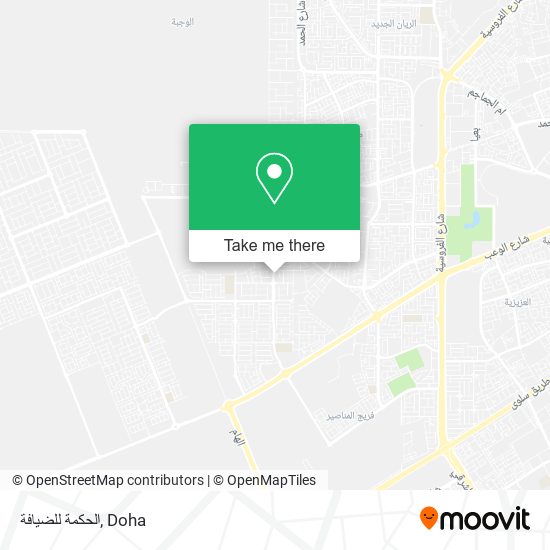 الحكمة للضيافة map