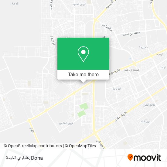 هلباوي الخيمة map