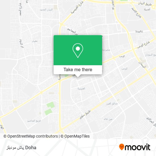 ياش موديلز map