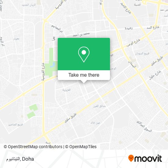 التيتانيوم map