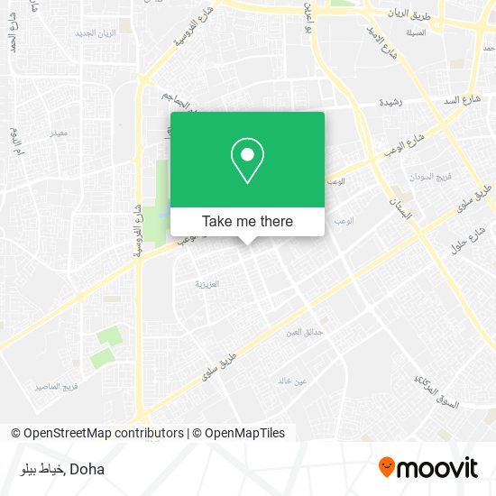 خياط بيلو map