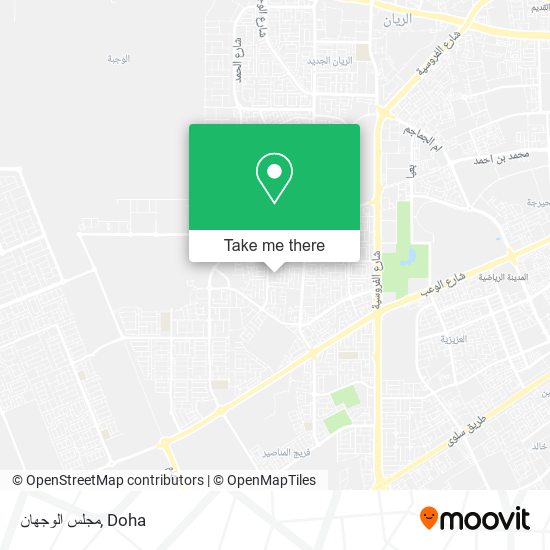 مجلس الوجهان map
