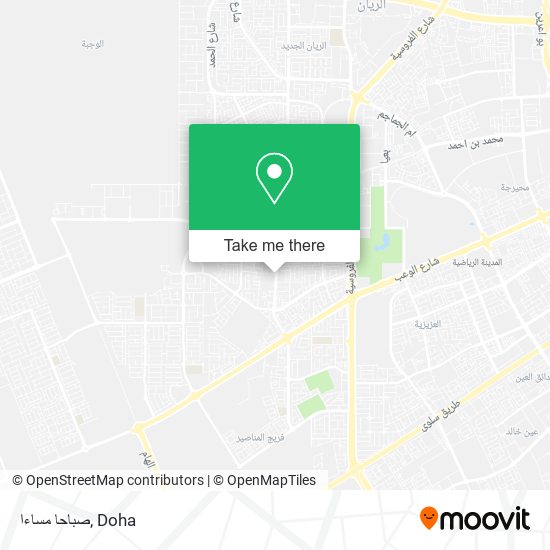 صباحا مساءا map