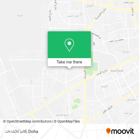 أكاديا للإنشاءات map