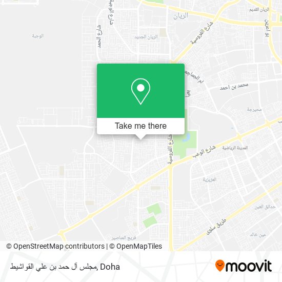مجلس آل حمد بن علي القواشيط map