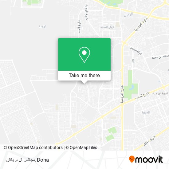 مجالس ال بريكان map