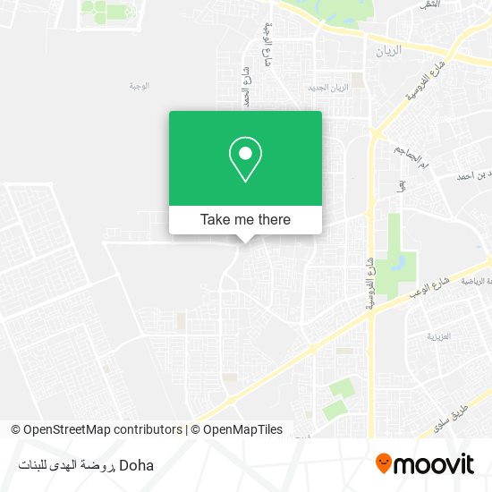 روضة الهدى للبنات map
