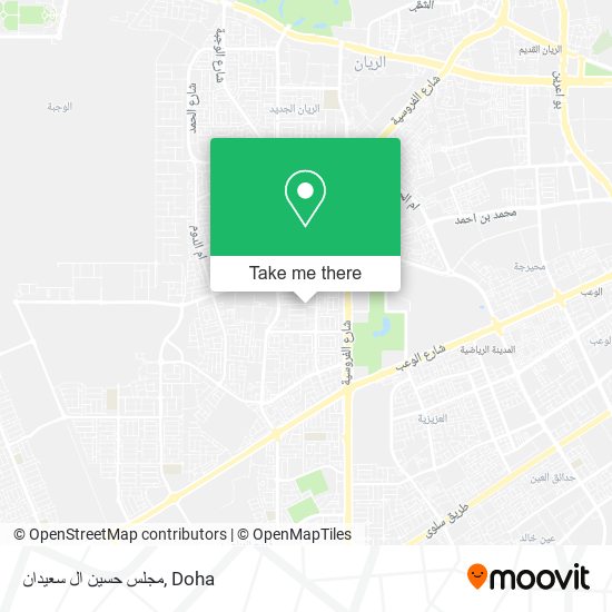 مجلس حسين ال سعيدان map