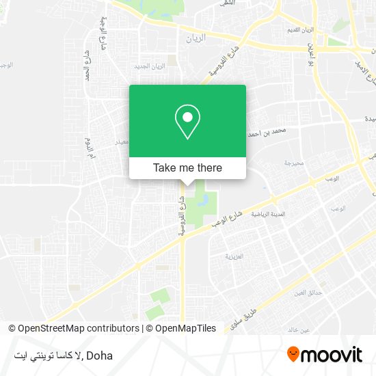 لا كاسا توينتي ايت map