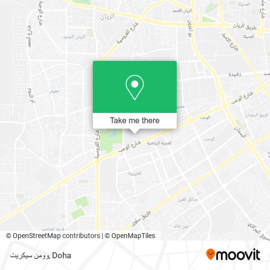 وومن سيكريت map