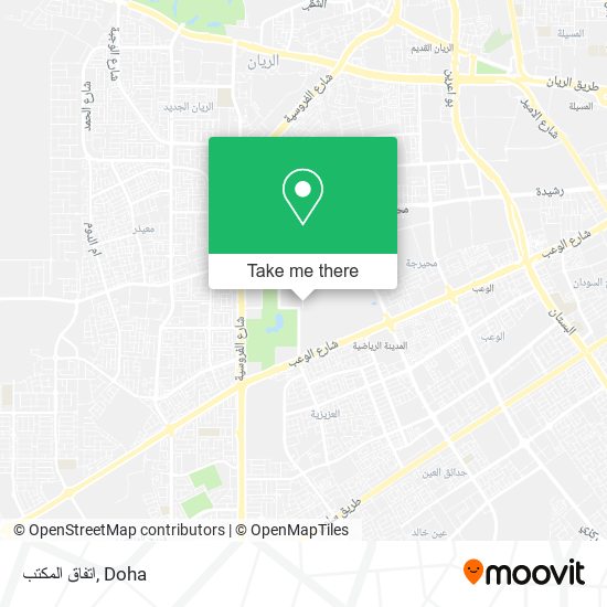اتفاق المكتب map