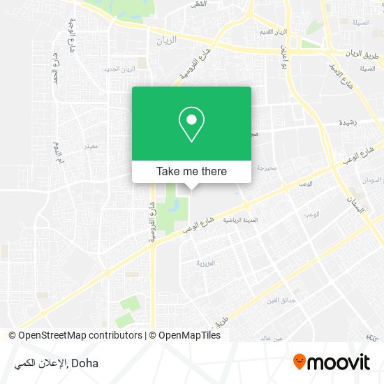 الإعلان الكمي map