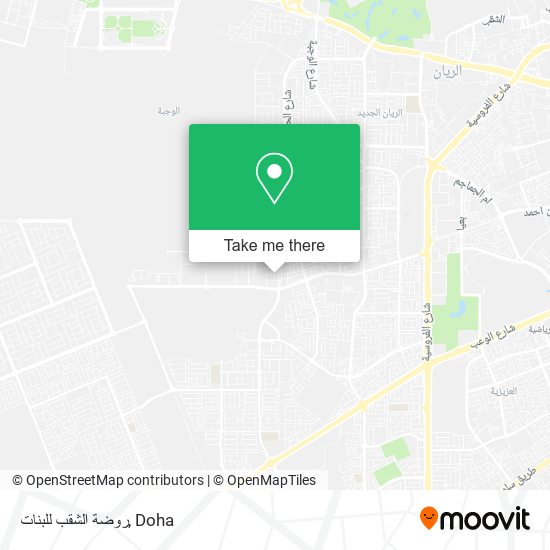 روضة الشقب للبنات map